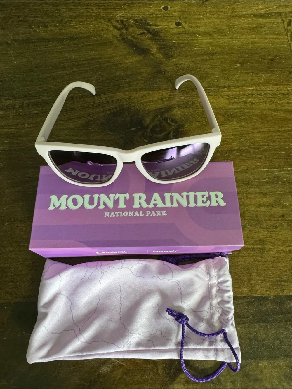 Mount Rainier Kids' Purple Sunglasses